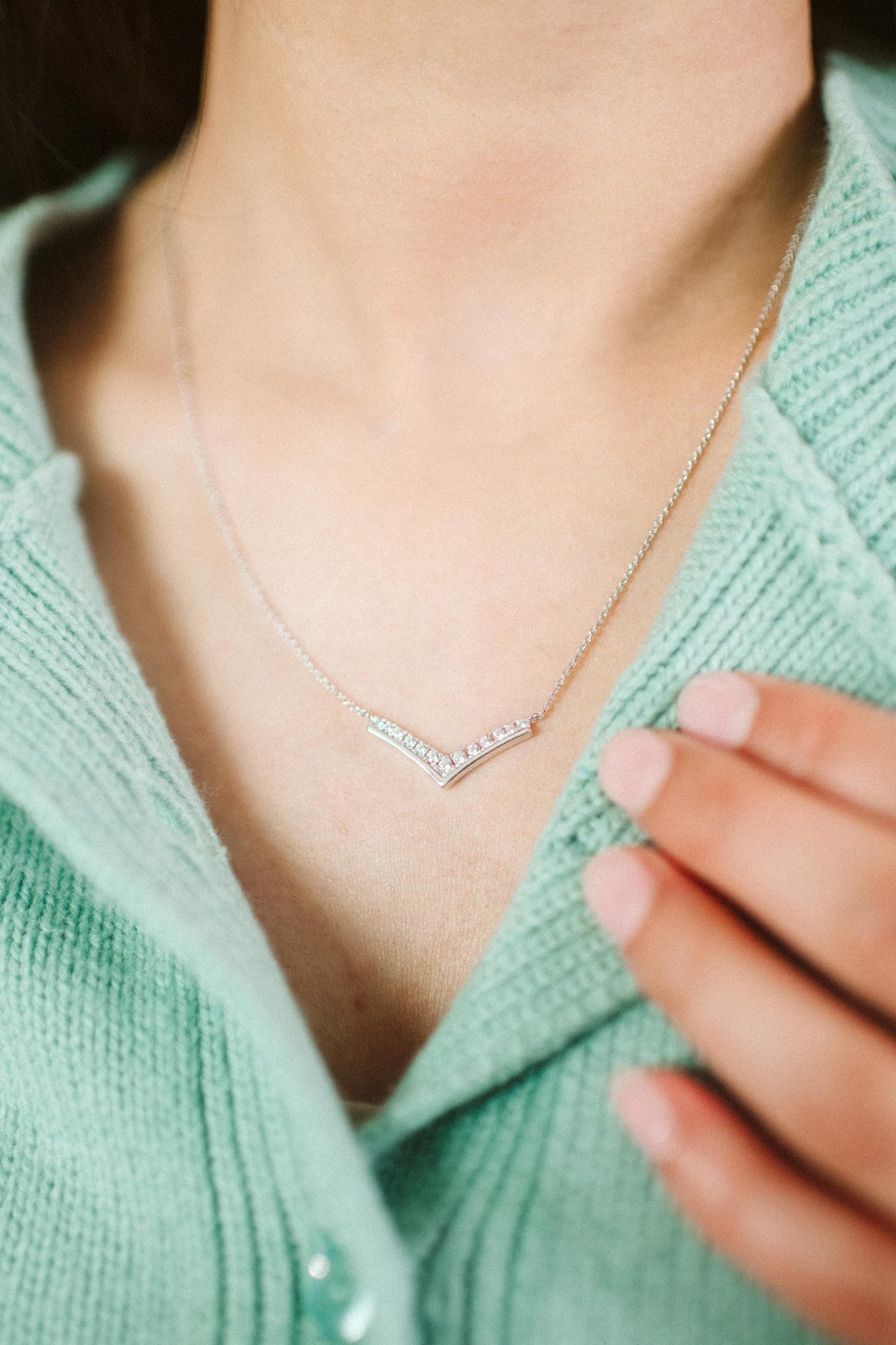 Chevron Necklace