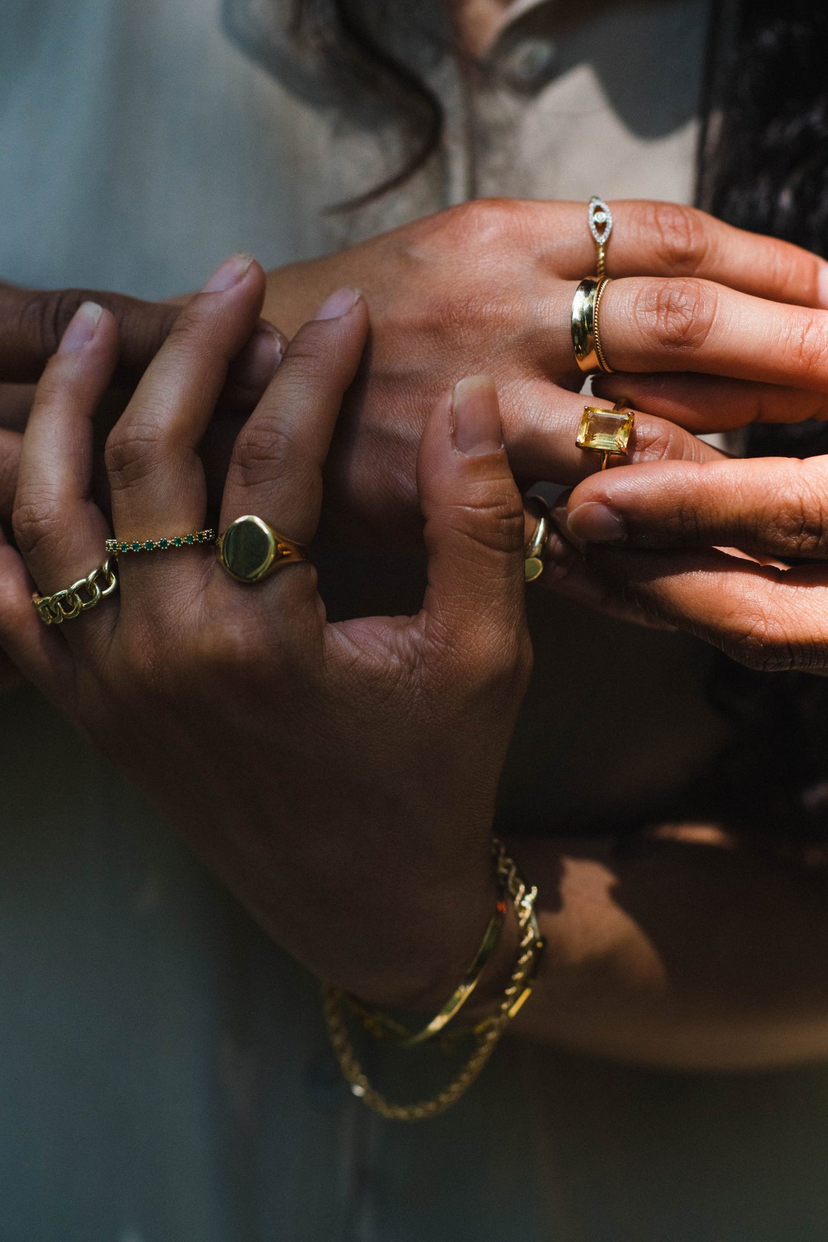 Cleo Ring With Citrine In 10kt Yellow Gold