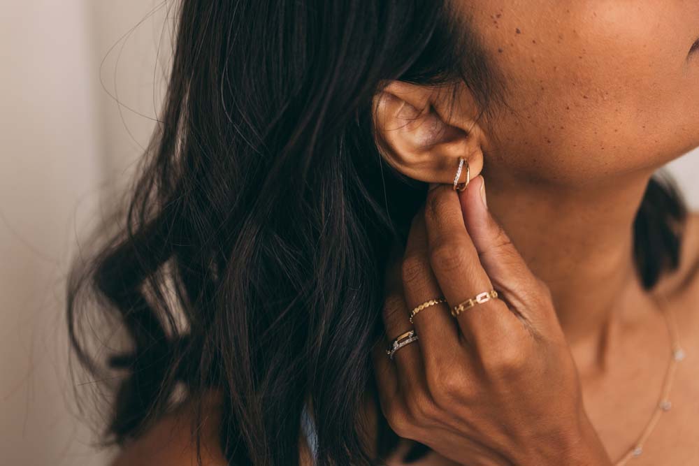 Earrings with Diamonds
