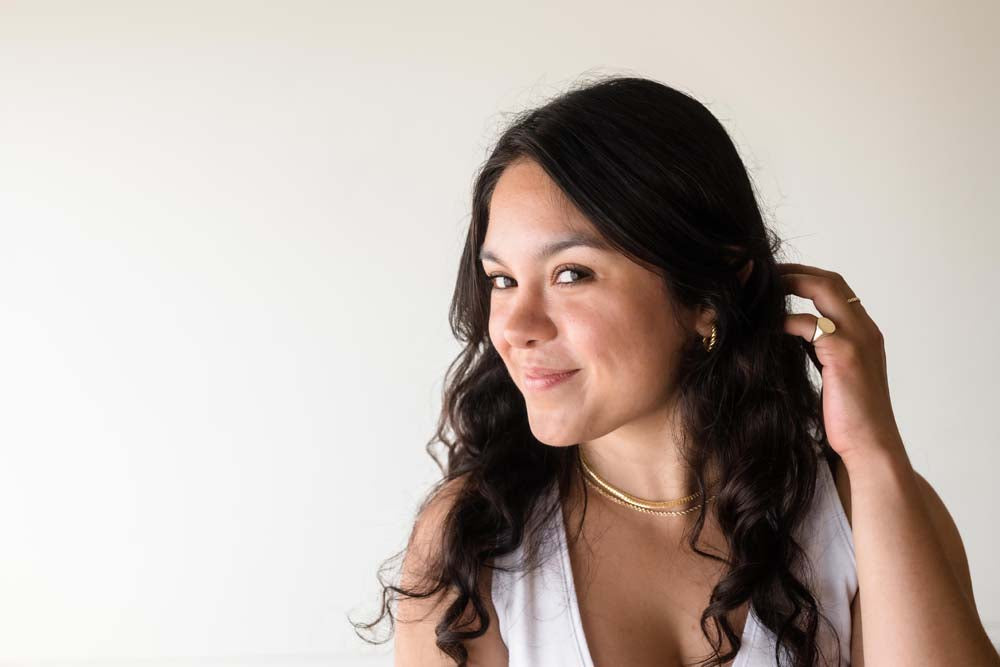 18MM Cornetto Hoop Earrings In 10kt Yellow Gold