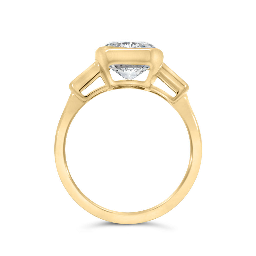 Cushion Cut Engagement Ring