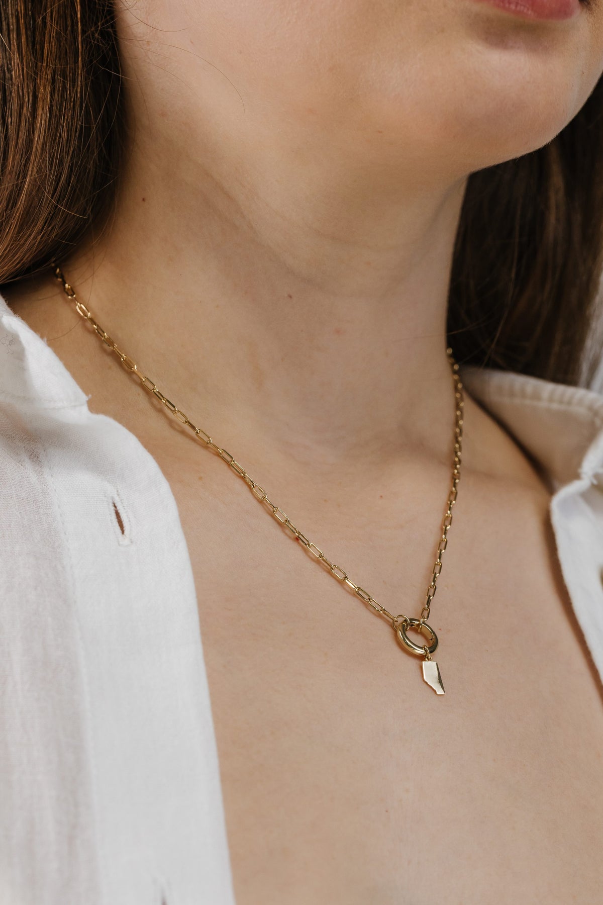Alberta Province Charm in 10kt Yellow Gold