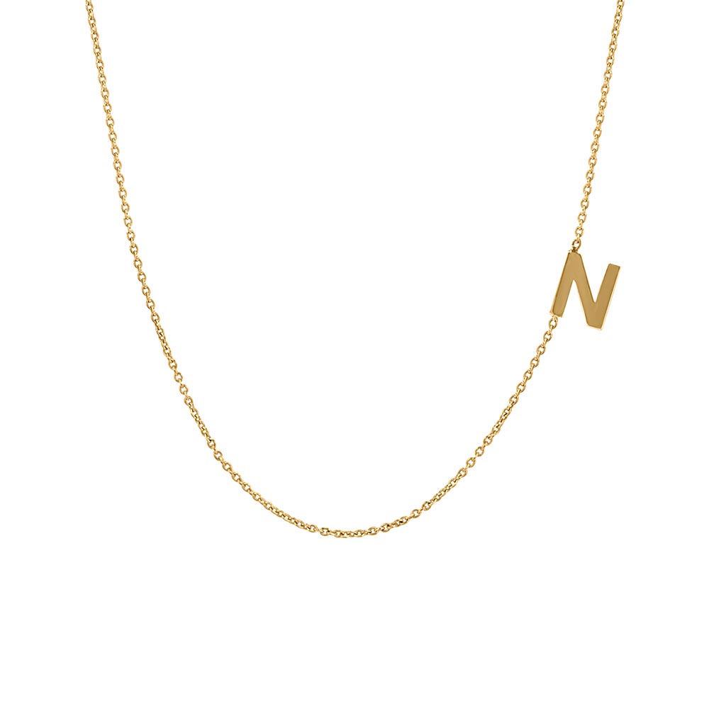 16"-18" Initial N Necklace