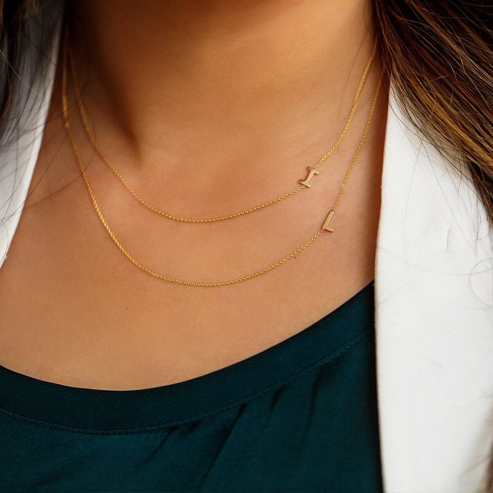 16"-18" Initial S Necklace