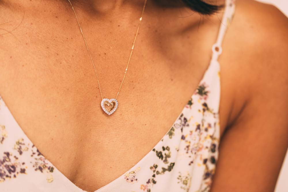 Heart Diamond Pendant