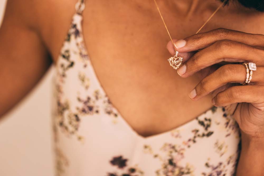 Mom Heart Pendant