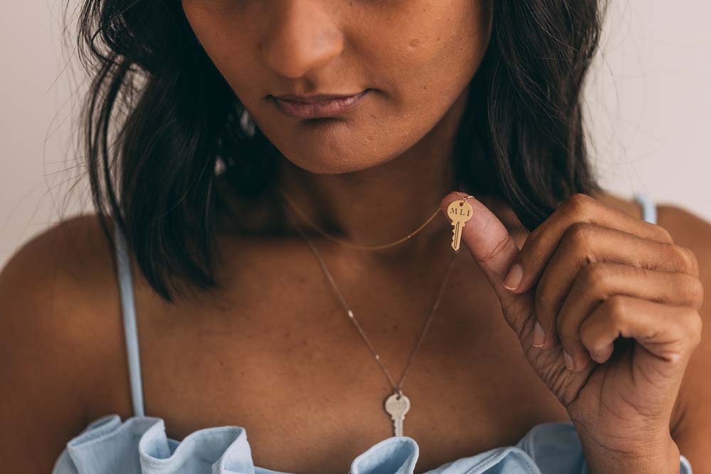 Key Gold Pendant