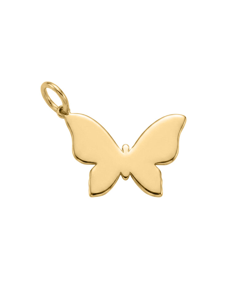Butterfly Charm in 10kt Yellow Gold