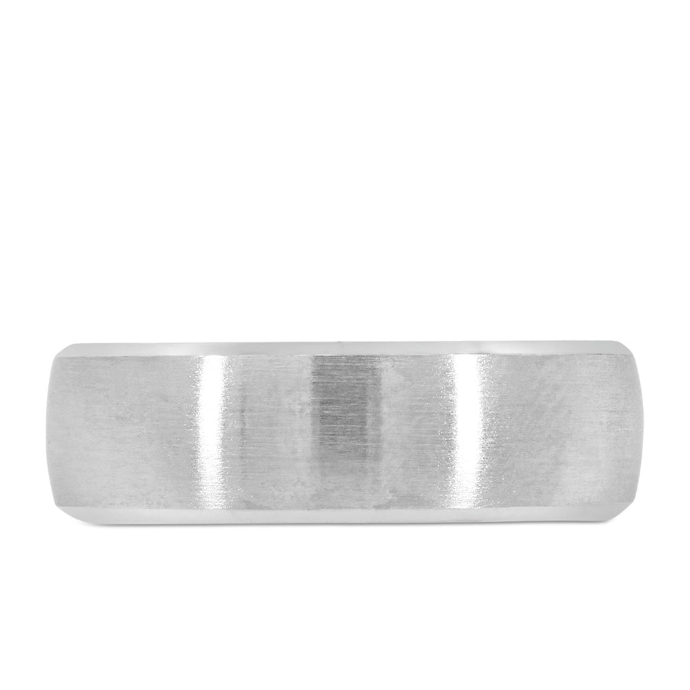 7MM Rounded Comfort Fit Wedding Band in Cobalt