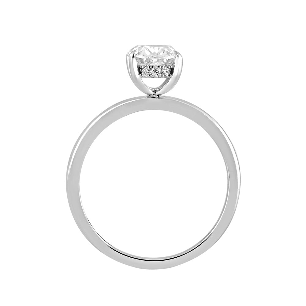Oval Engagement Ring RIN-LER-0045