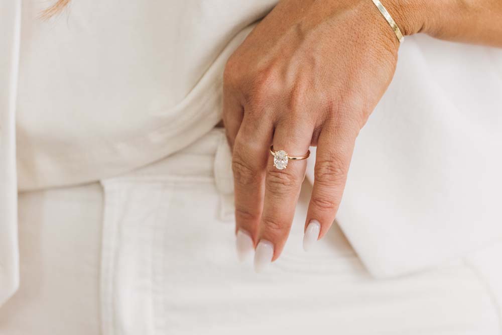 Oval Engagement Ring