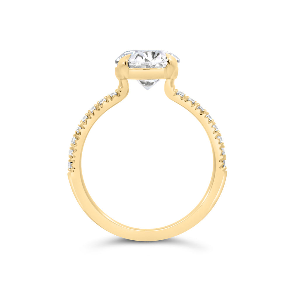 Oval Engagement Ring RIN-LER-0572