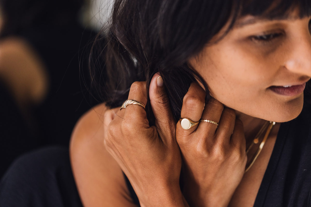Oval Signet Ring