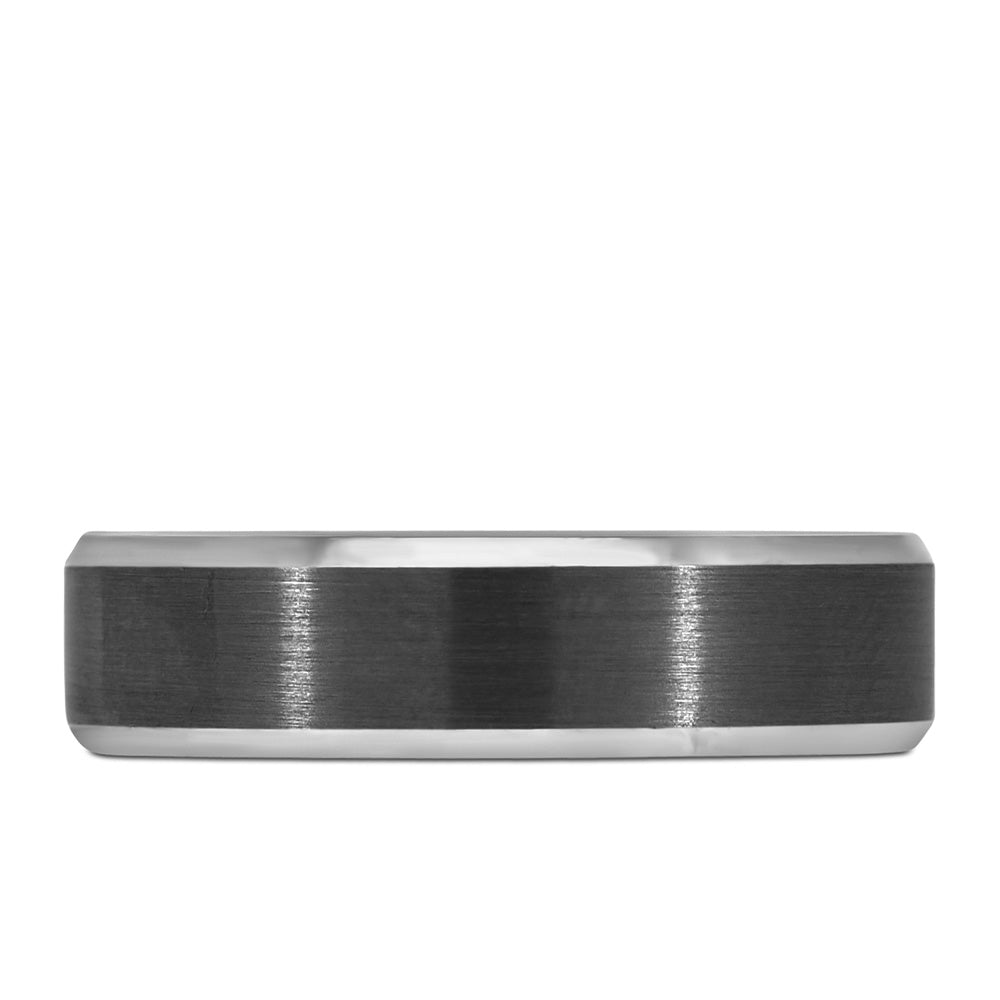 6MM Comfort Fit Wedding Band in Tungsten