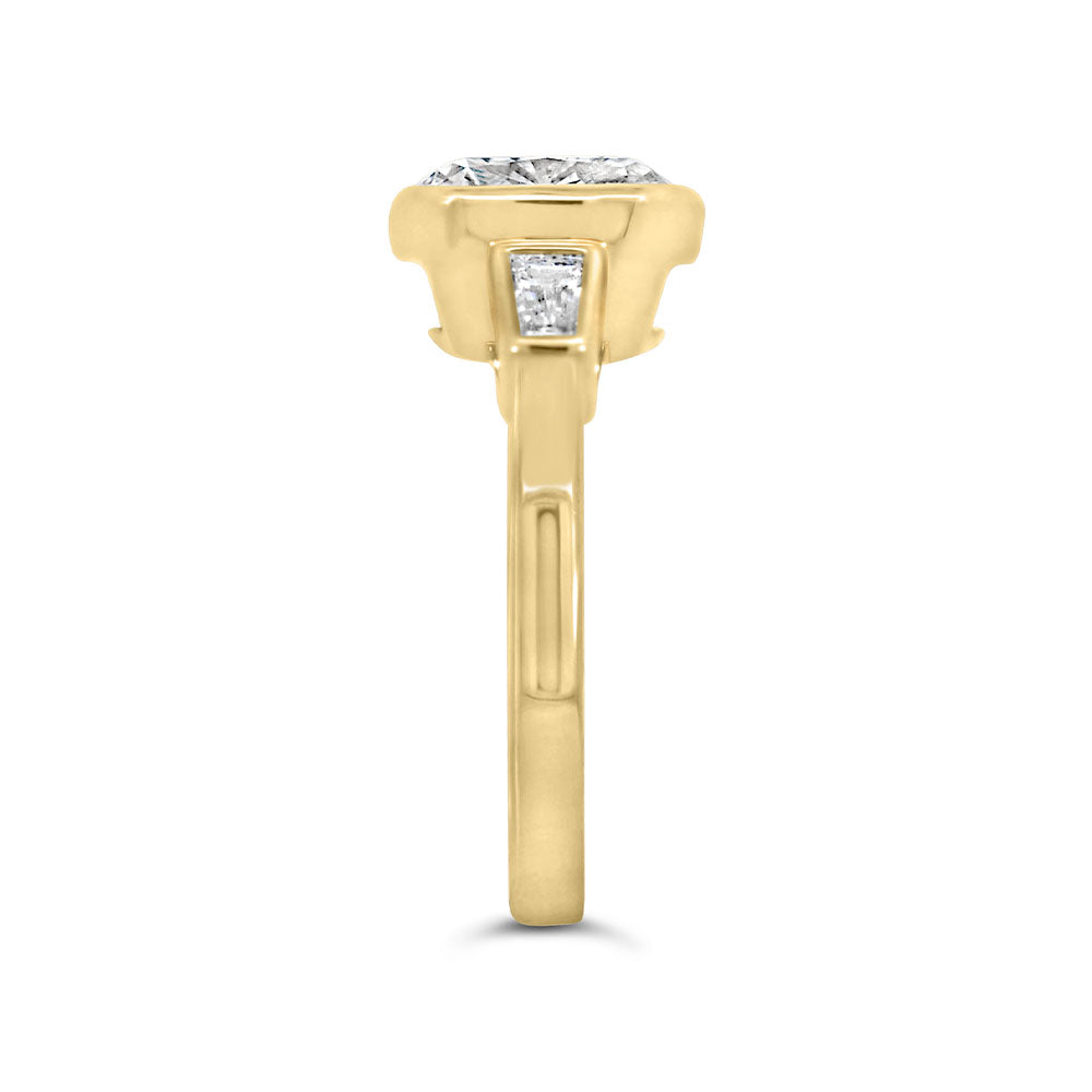 Cushion Cut Engagement Ring
