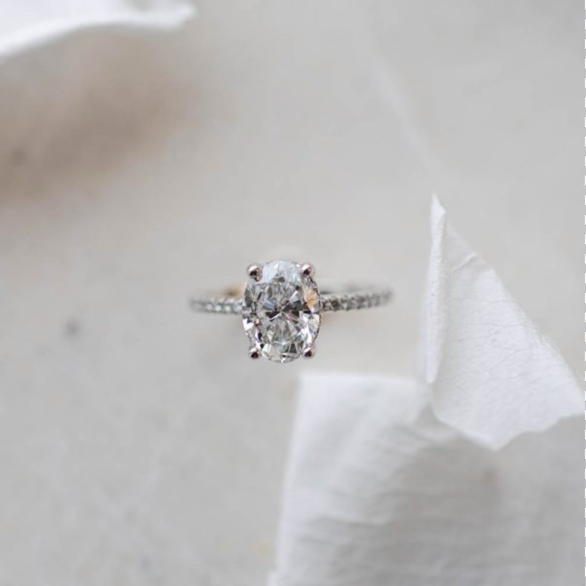 Ring with 2.55 Carat TW of Diamonds in 14kt White Gold