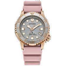 Ladies Pink Citizen Promaster Dive Watch