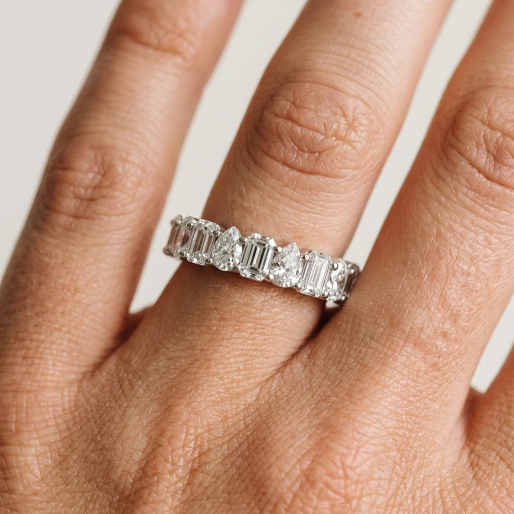 Wedding Band — Minimalist Jewelry Macro | Generated by Modelize