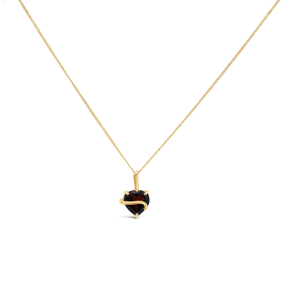 garnet pendant