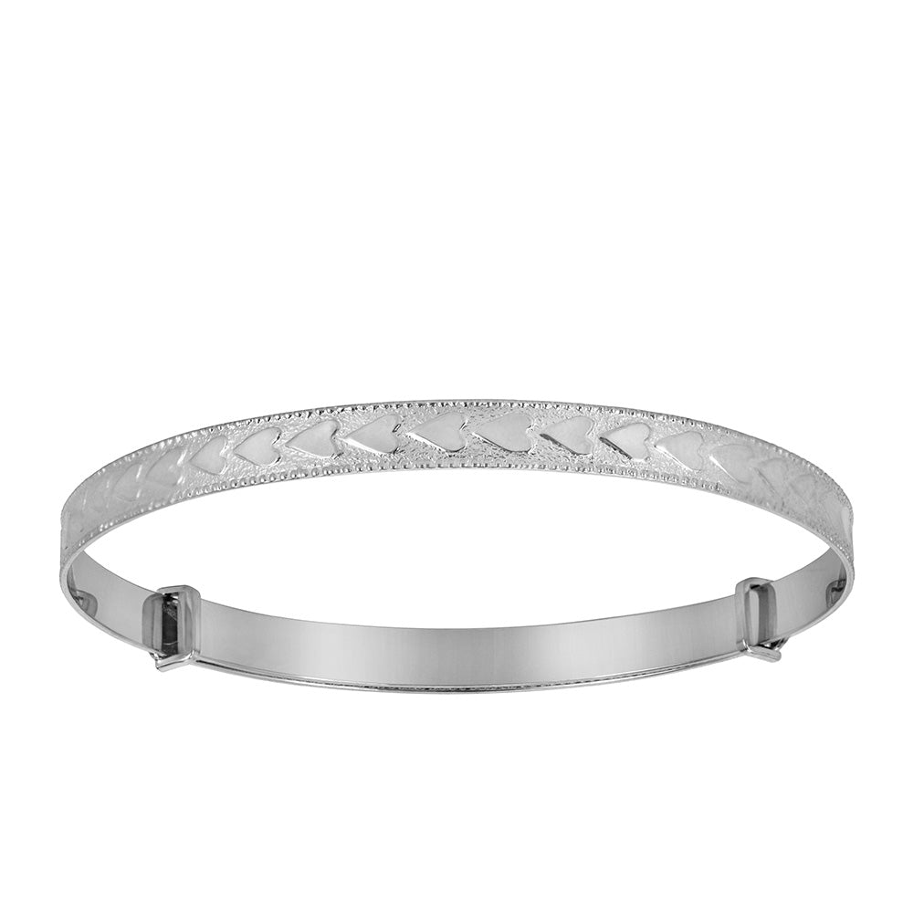 Childrens' Precious Forever Expandable Bangle in Sterling Silver