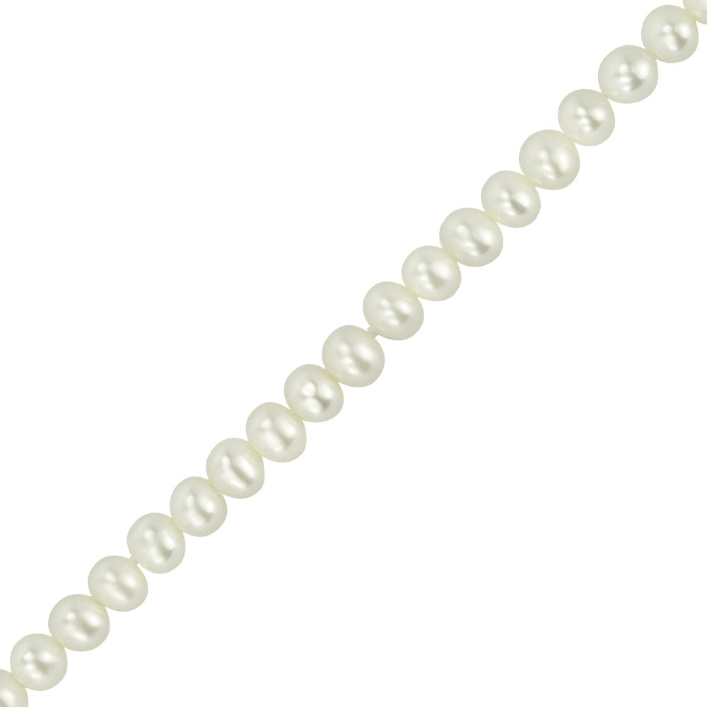 Childrens' Precious Forever Bracelet with Pearl in Sterling Silver