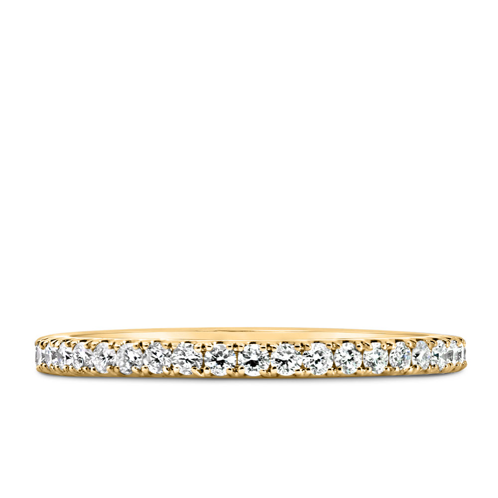Matching Band with .33 Carat TW of Lab Created Diamonds in 14kt Yellow Gold