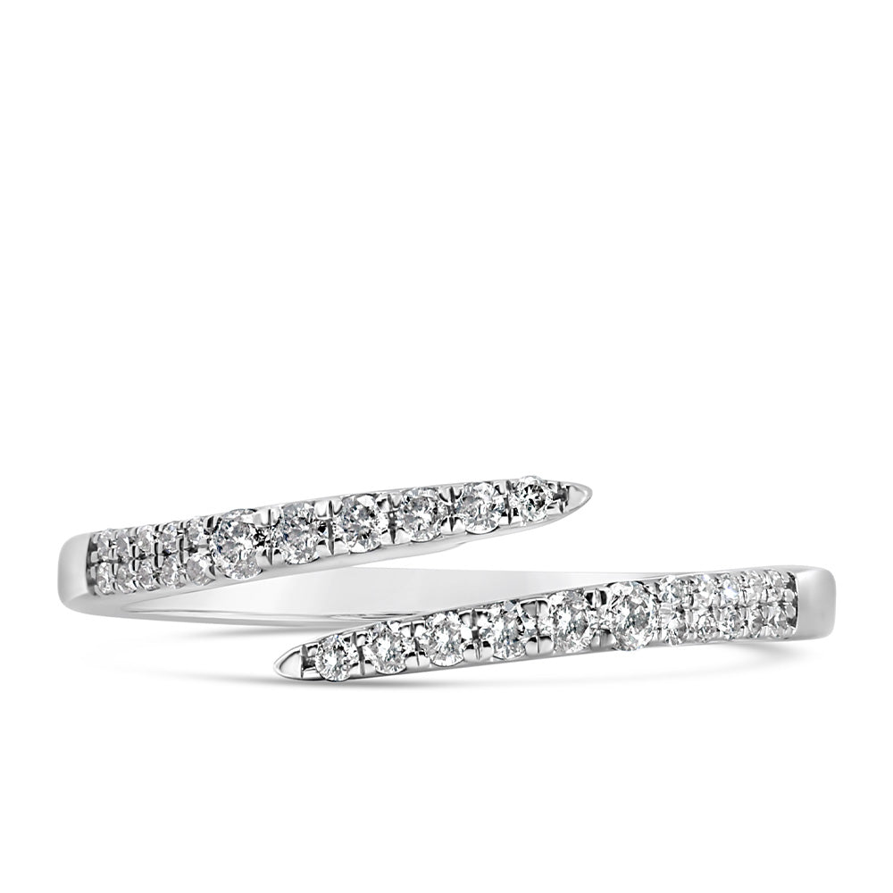 Ring with .20 Carat TW of Diamonds in 10kt White Gold
