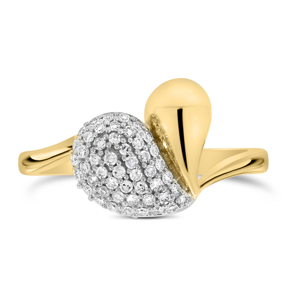 heart diamond ring