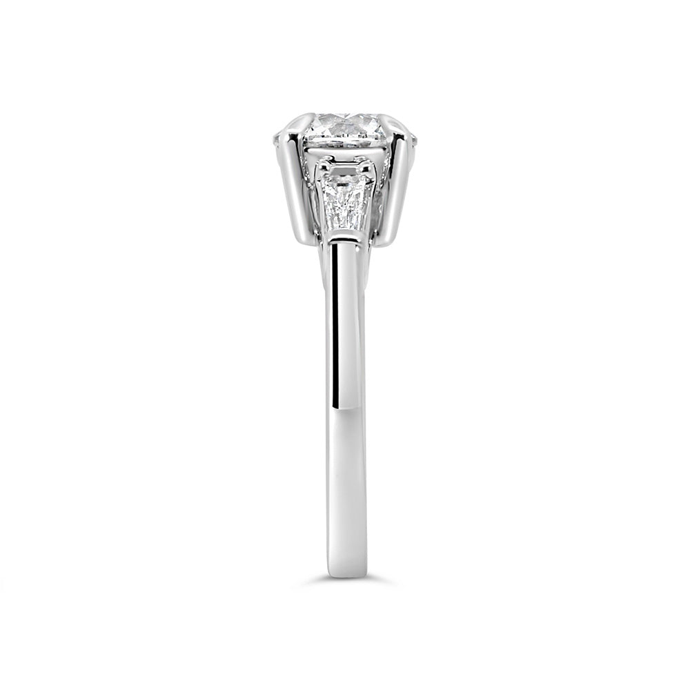 Ring with 2.50 Carat TW of Lab Created Diamonds in 14kt White Gold