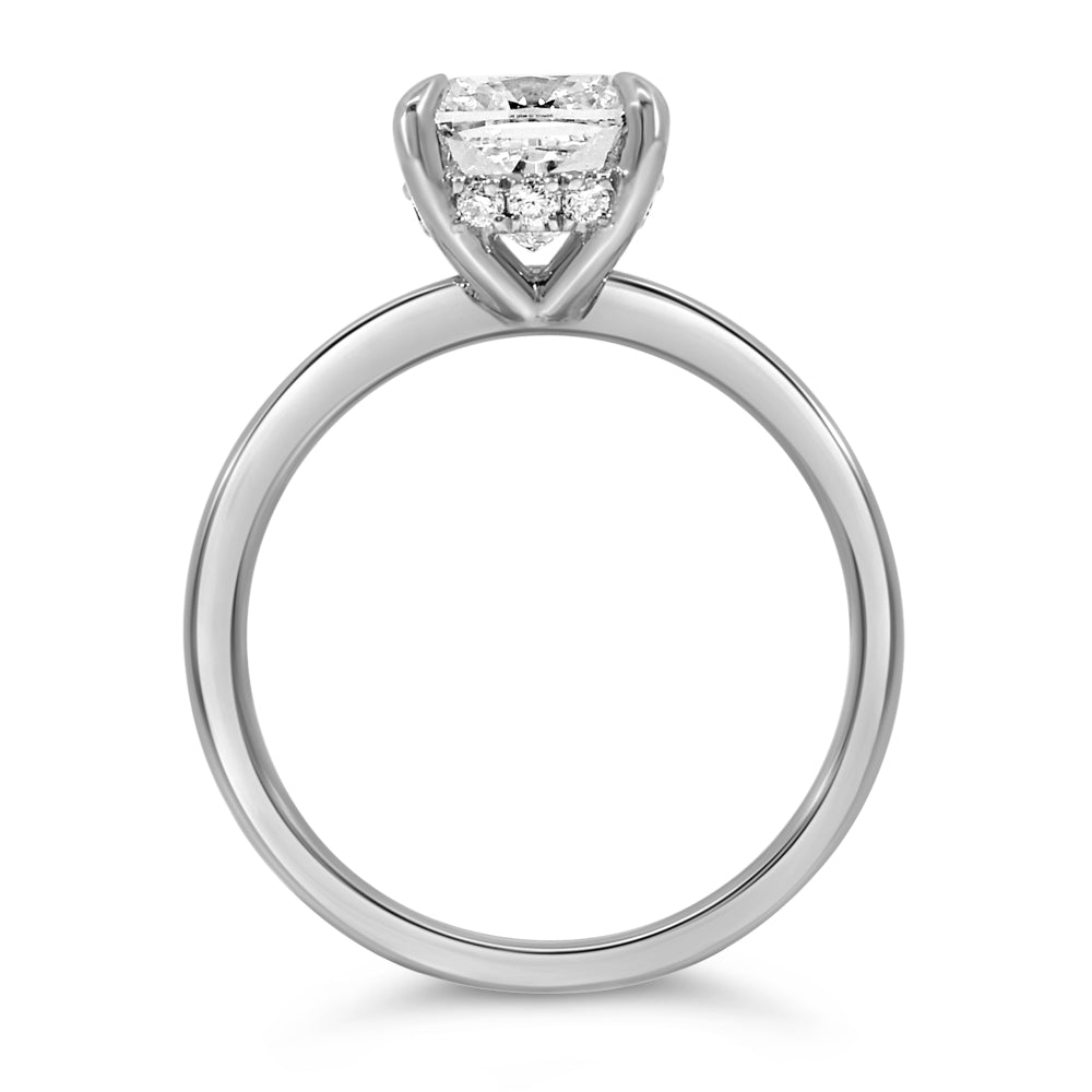 Ring with 2.12 Carat TW of Lab Created Diamonds in 14kt White Gold