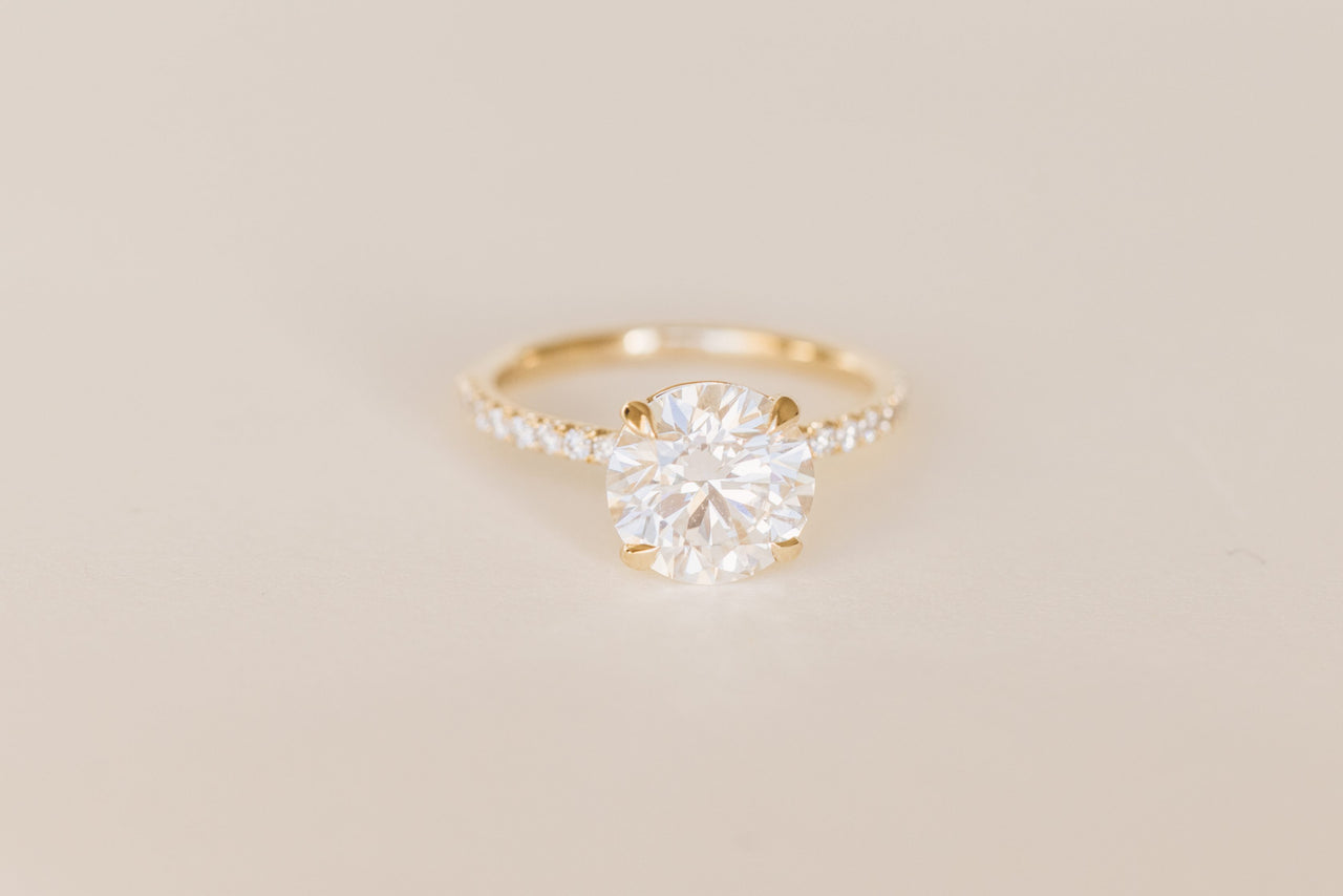 Round Brilliant Engagement Ring RIN-LER-0502