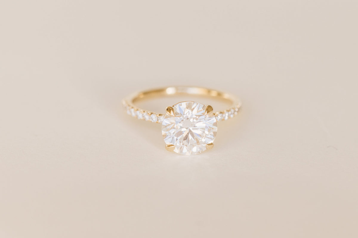 Round Brilliant Engagement Ring RIN-LER-0502