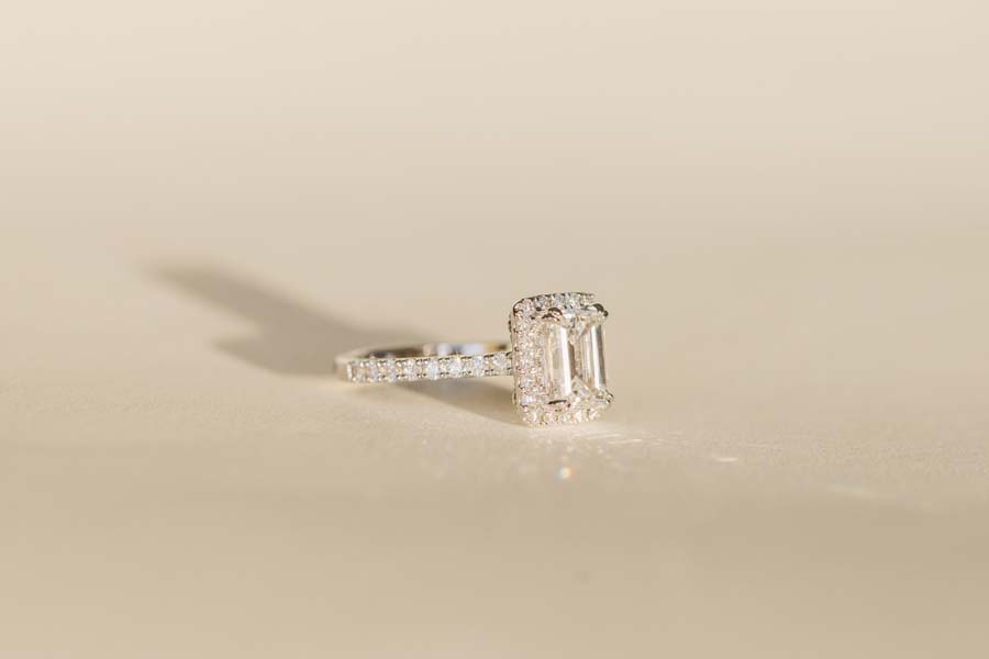 Emerald Cut Engagement Ring