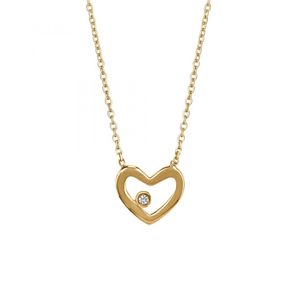 Yochi Paris Heart Necklace main image 1