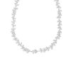 16.5″ Grace Necklace with Cubic Zirconia in Sterling Silver
