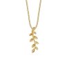 Mik Zazon Growth Collection 18″ Necklace in 10kt Yellow Gold