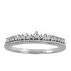 Ring with .15 Carat TW of Diamonds in 10kt White Gold
