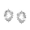 Celebration Earrings with Cubic Zirconia in Sterling Silver
