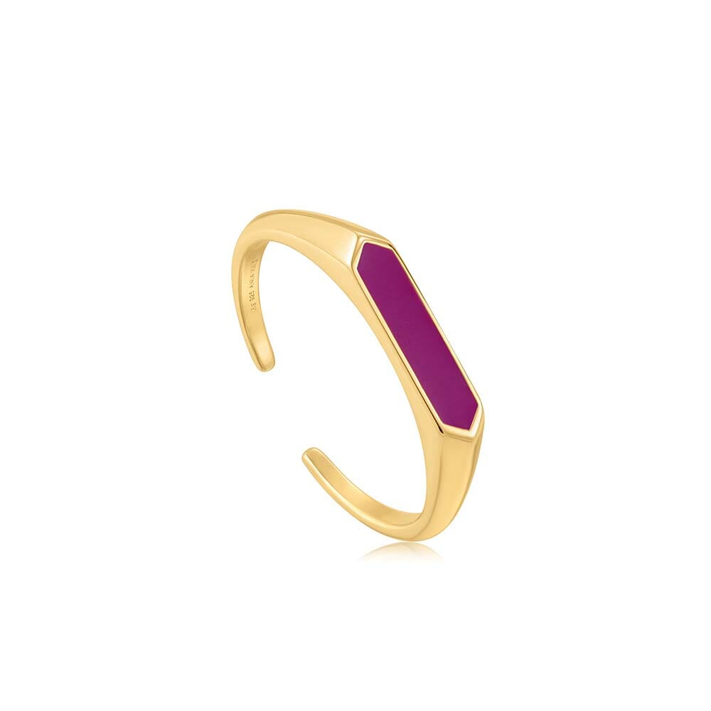 ANIA HAIE Bracciale Argento 925 Con Catena T-Bar E Maglie Miste - Donna