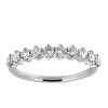 Lena Luxe Diamond Band with .60 Carat TW of Diamonds in 14kt White Gold