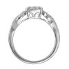 Bridal Set with .50 Carat TW of Diamonds in 14kt White Gold