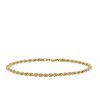 7.5″ 3mm Rope Chain Bracelet in 10kt Yellow Gold