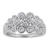 Ring with .35 Carat TW of Diamonds in 10kt White Gold
