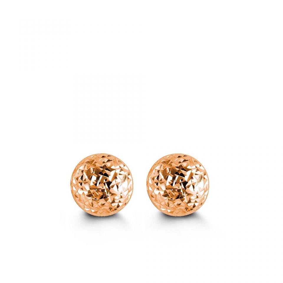 Floating Curved Feather Stud Earrings  Rose gold plated  Pandora Canada