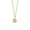 15″-17″ Kinley Necklace with Cubic Zirconia in 10kt Yellow Gold
