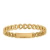 Everyday Stacking Multi Hearts Ring in 10kt Yellow Gold