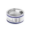Star Wars R2-D2 Ring with .05 Carat TW in Enamel and Sterling Silver