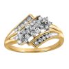 Ring with .50 Carat TW of Diamonds in 10kt Yellow Gold