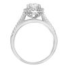 Fire of the North Engagement Ring with 1.25 Carat TW of Diamonds in 18kt White Gold
