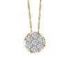 Pendant with 1.00 Carat TW of Diamonds in 10kt Yellow Gold